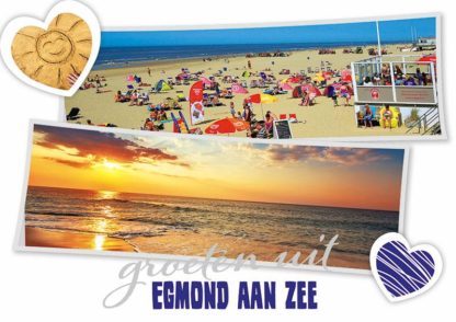 Reliefkaart Egmond aan Zee