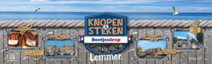 Snoepblik knopen & steken Lemmer bootjesdrop