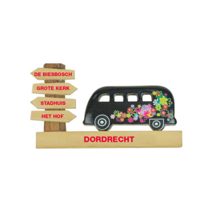 Magneet Dordrecht VW busje