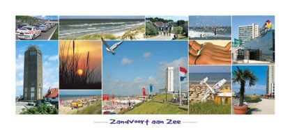 Panoramakaart Zandvoort