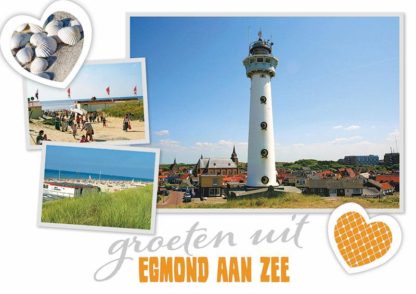 Reliefkaart Egmond aan Zee