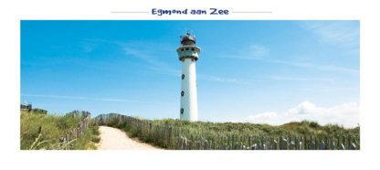 Panoramakaart Egmond Aan Zee