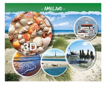 3d Hello Cards Ameland