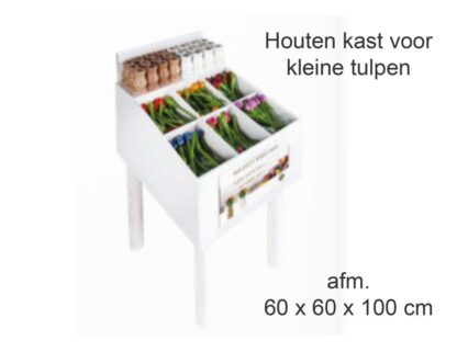 Houten kast wit