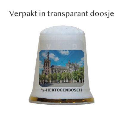 Vingerhoedje porselein 's-Hertogenbosch