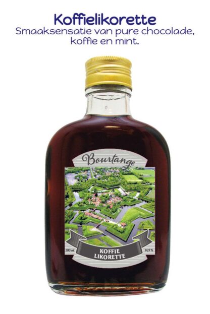 Drankflesje Bourtange nostalgie koffielikorette