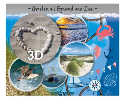 3D Hello Cards Egmond aan Zee