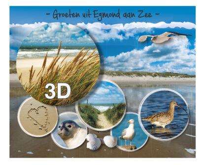 3D Hello Cards Egmond aan Zee