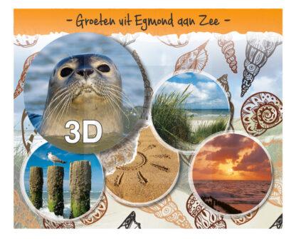 3D Hello Cards Egmond aan Zee