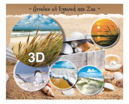 3D Hello Cards Egmond aan Zee