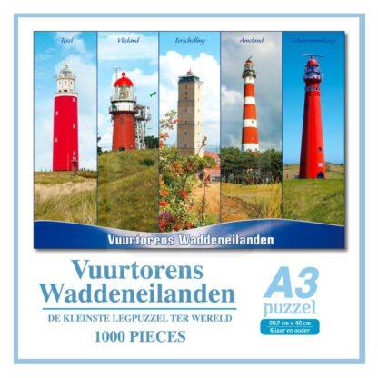 Puzzel A3 Vuurtorens 1000 St.