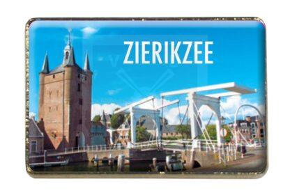 Pin rechthoek met doming Zierikzee