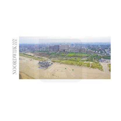 Fotomagneet panorama Noordwijk aan Zee