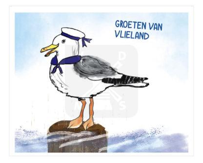 Hello Cards aquarel zee Debbie E. Vlieland