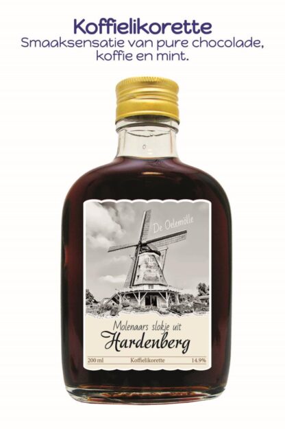 Drankflesje Hardenberg koffielikorette